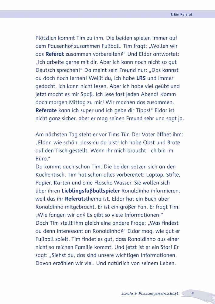 Weitere Ansicht: Schule & Klassengemeinschaft | Anna Ruppert