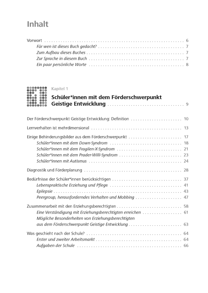 Weitere Ansicht: Rund um den Förderschwerpunkt Geistige Entwicklung | Oliver Fink