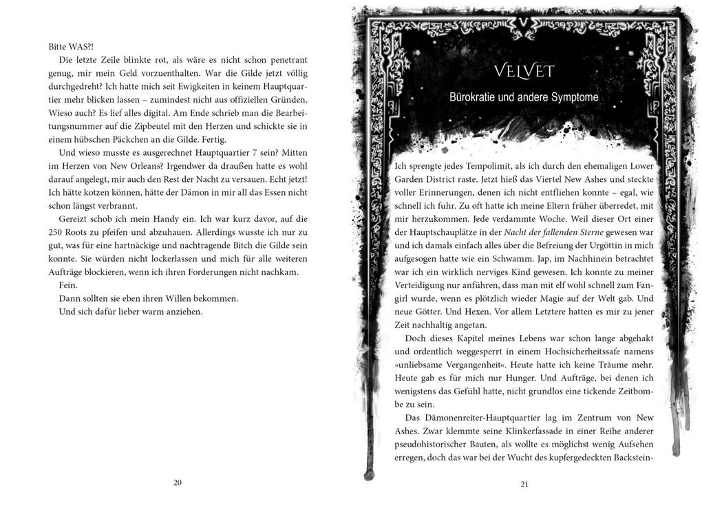 Weitere Ansicht: Velvet-Dilogie 1: Velvet Falls, but the Gods forgot to die | Julia Dippel