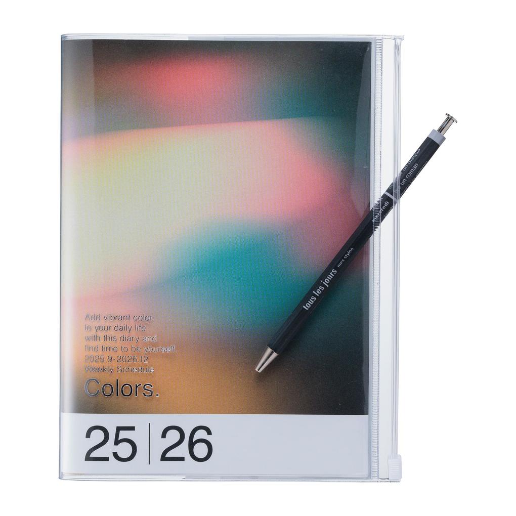 Weitere Ansicht: MARK'S 2025/26 Taschenkalender, A5 Gradient // Black