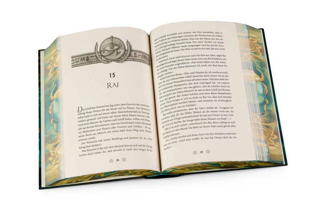 Weitere Ansicht: His Face Is The Sun - Der Thron von Khetara | Michelle Jabès Corpora