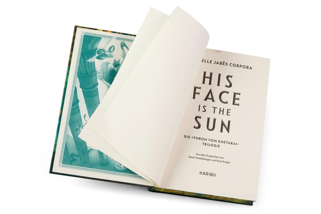 Weitere Ansicht: His Face Is The Sun - Der Thron von Khetara | Michelle Jabès Corpora