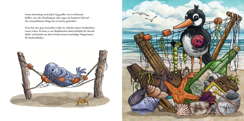 Weitere Ansicht: Enno - Ein Austernfischer auf Schatzsuche | Andrea Reitmeyer