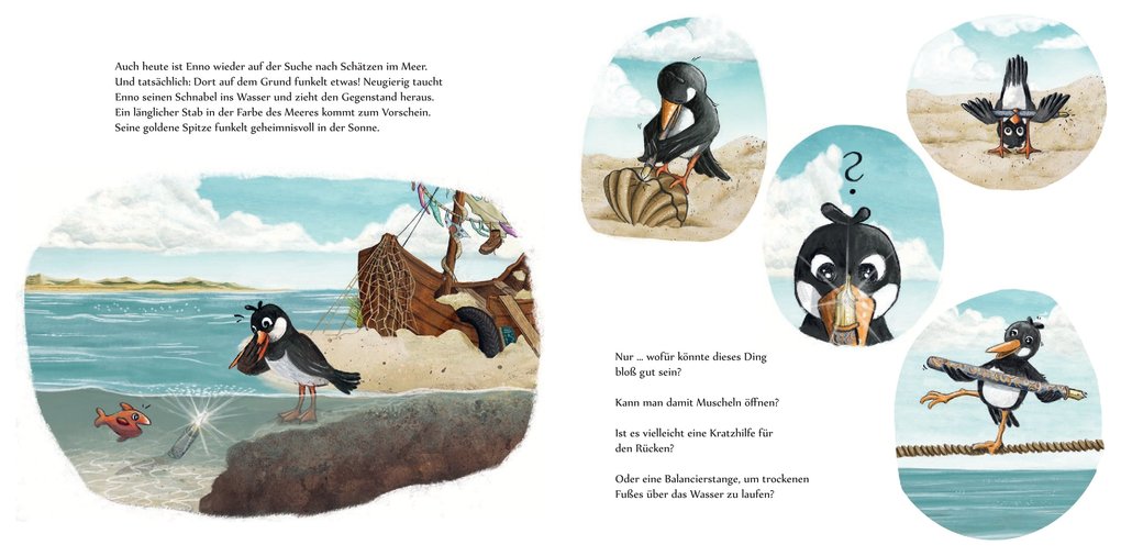 Weitere Ansicht: Enno - Ein Austernfischer auf Schatzsuche | Andrea Reitmeyer