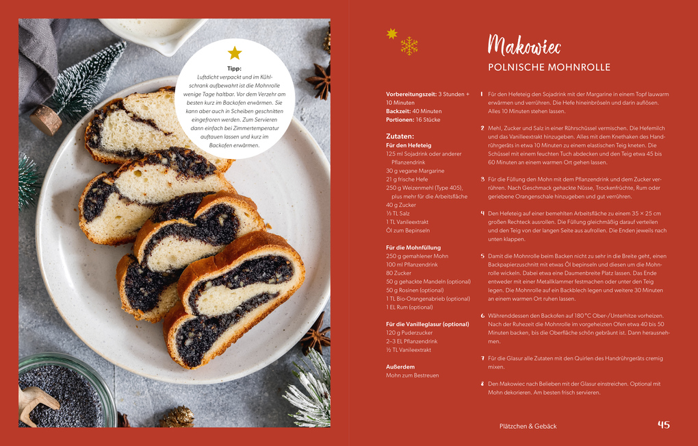 Weitere Ansicht: Weihnachtlich vegan | Anja Sagon (Romaniszyn)