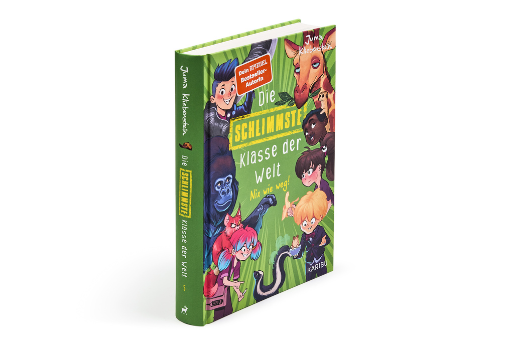 Weitere Ansicht: Die schlimmste Klasse der Welt (Band 5) - Nix wie weg! | Juma Kliebenstein