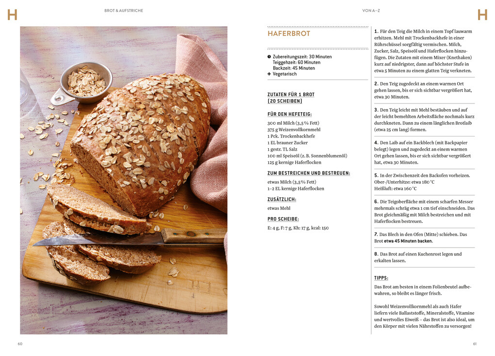 Weitere Ansicht: Brot & Aufstriche von A-Z | Oetker Verlag