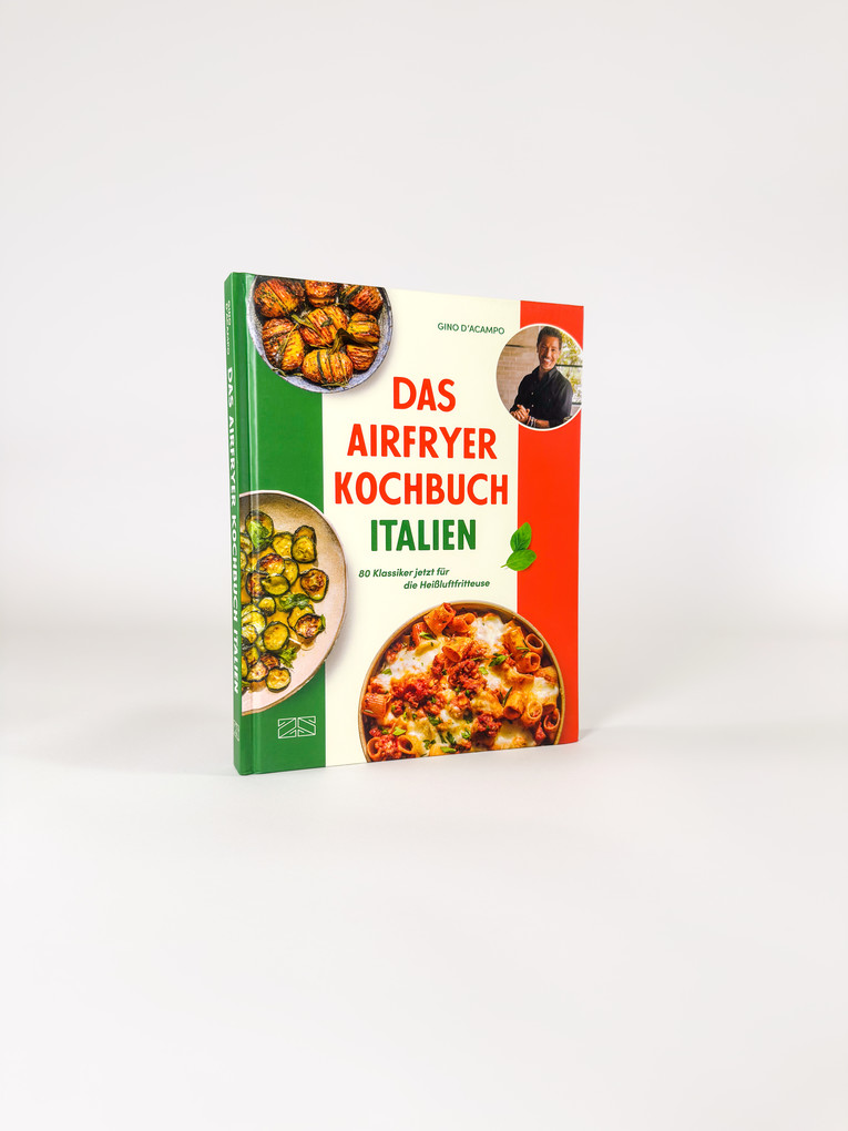 Weitere Ansicht: Das Airfryer Kochbuch Italien | Gino D'Acampo