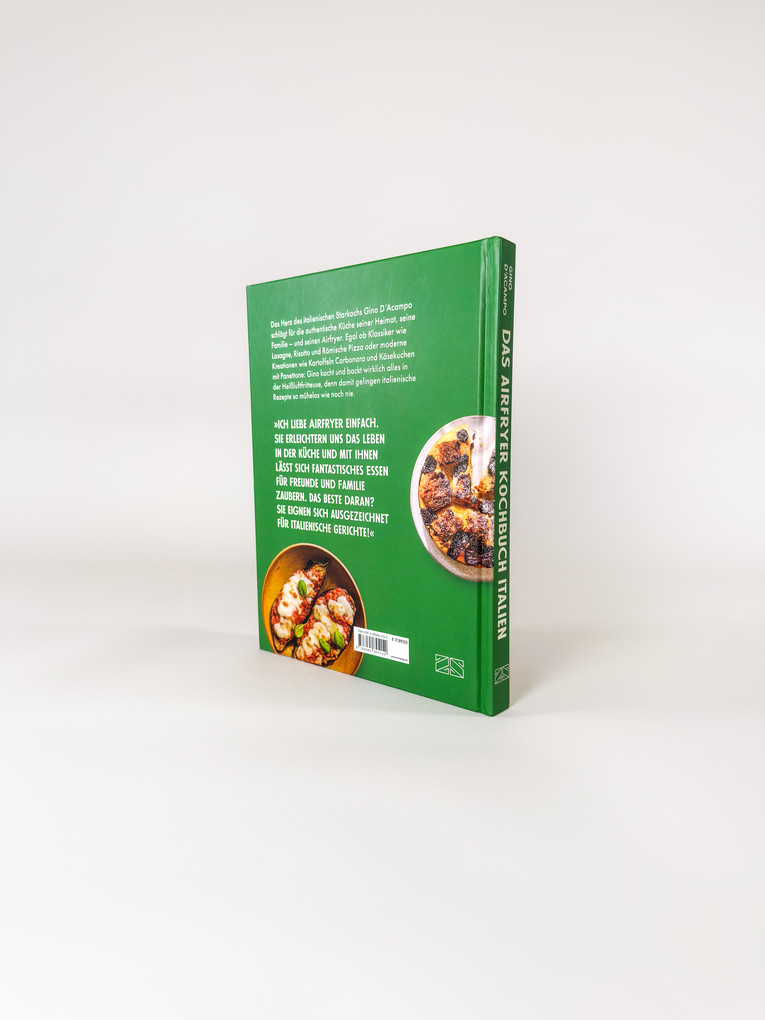 Weitere Ansicht: Das Airfryer Kochbuch Italien | Gino D'Acampo