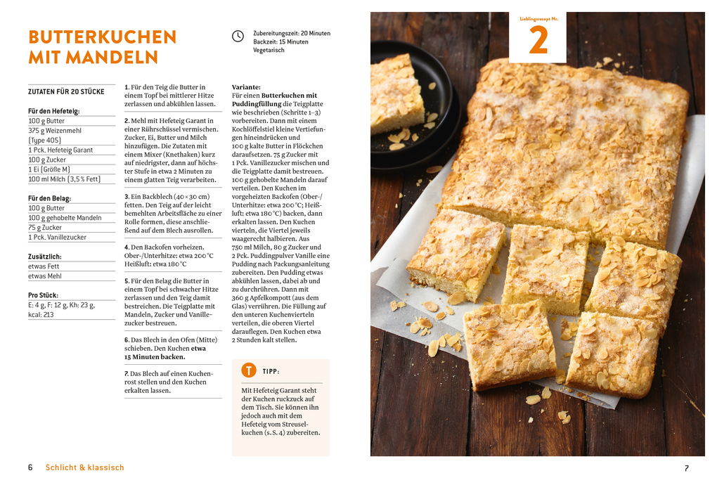 Weitere Ansicht: Meine Lieblingsrezepte: Blechkuchen | Oetker Verlag