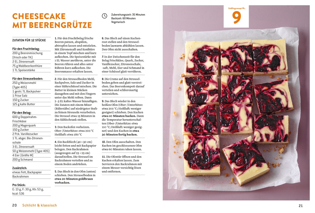 Weitere Ansicht: Meine Lieblingsrezepte: Blechkuchen | Oetker Verlag