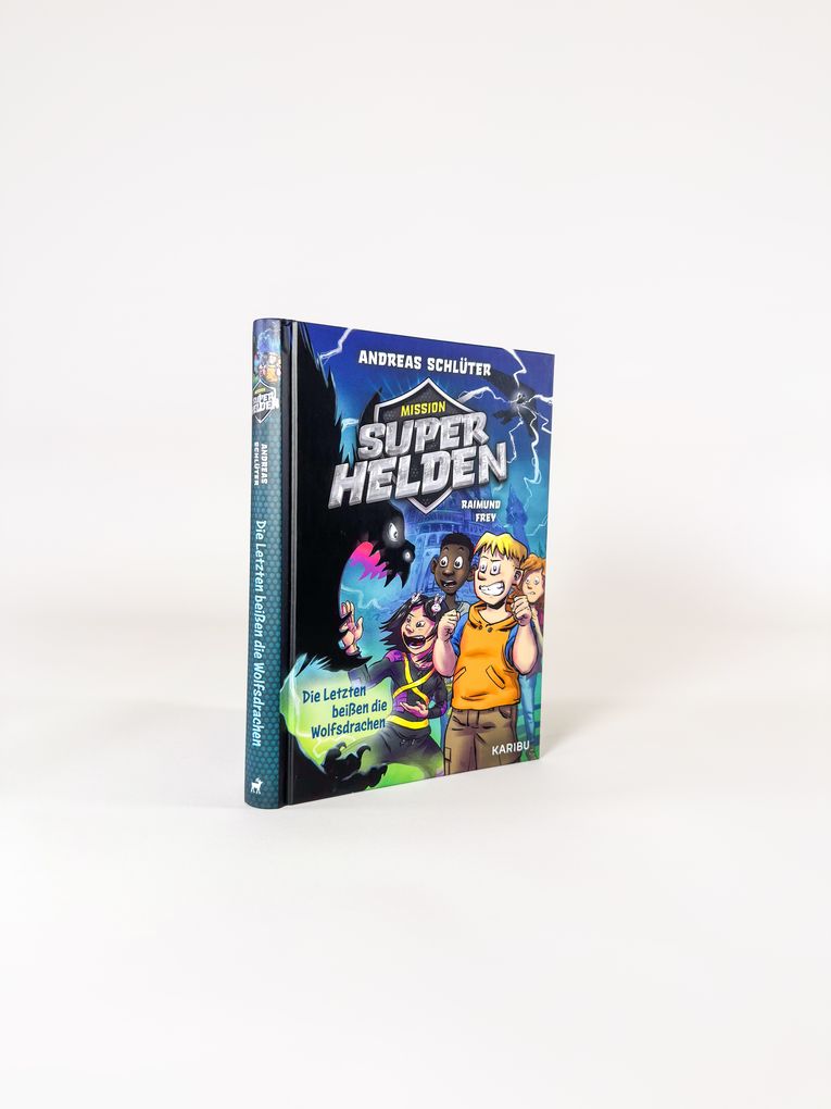 Weitere Ansicht: Mission Superhelden (Band 1) - Die Letzten beißen die Wolfsdrachen | Andreas Schlüter