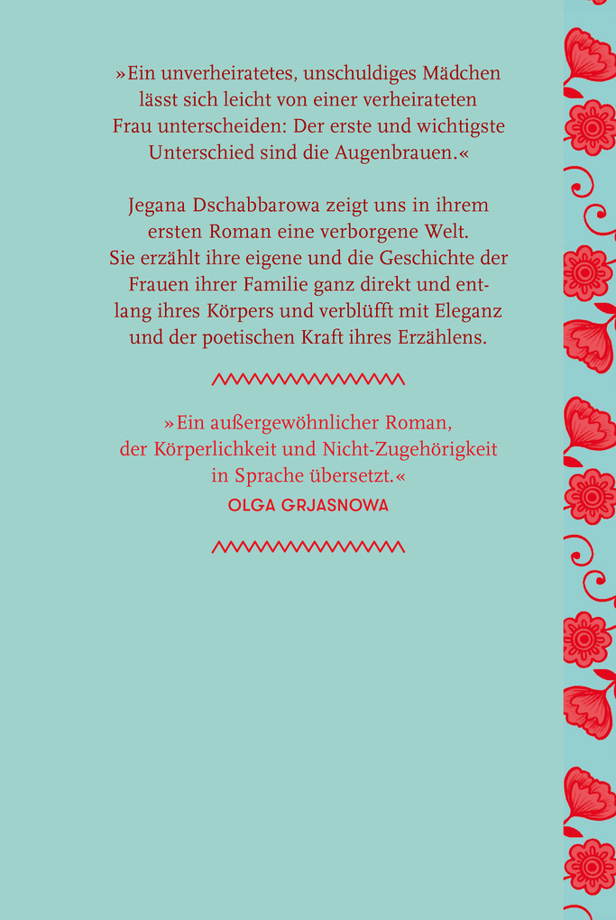 Weitere Ansicht: Die Hände der Frauen in meiner Familie waren nicht zum Schreiben bestimmt | Jegana Dschabbarowa