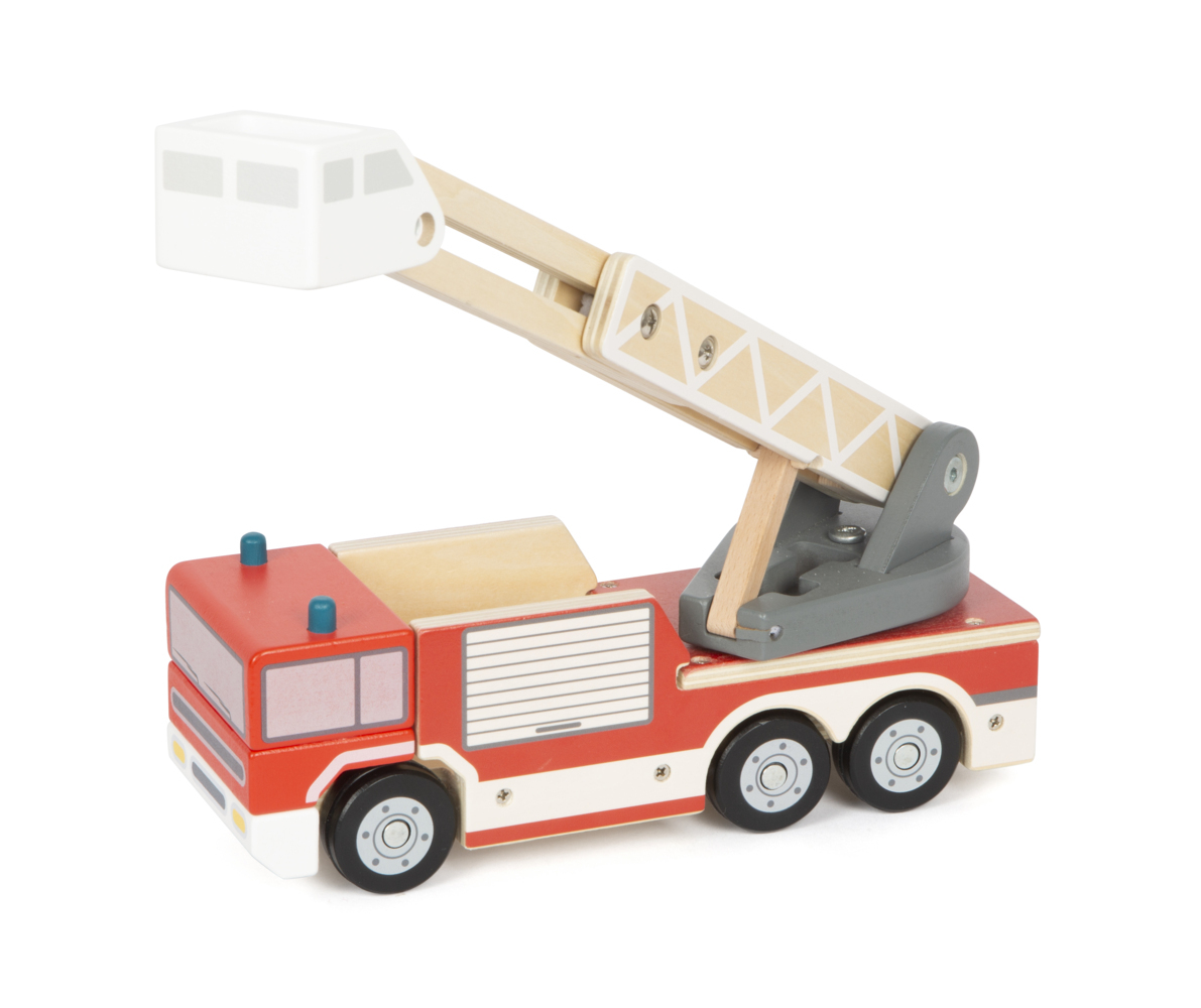 Weitere Ansicht: Feuerwehr mit Drehleiter