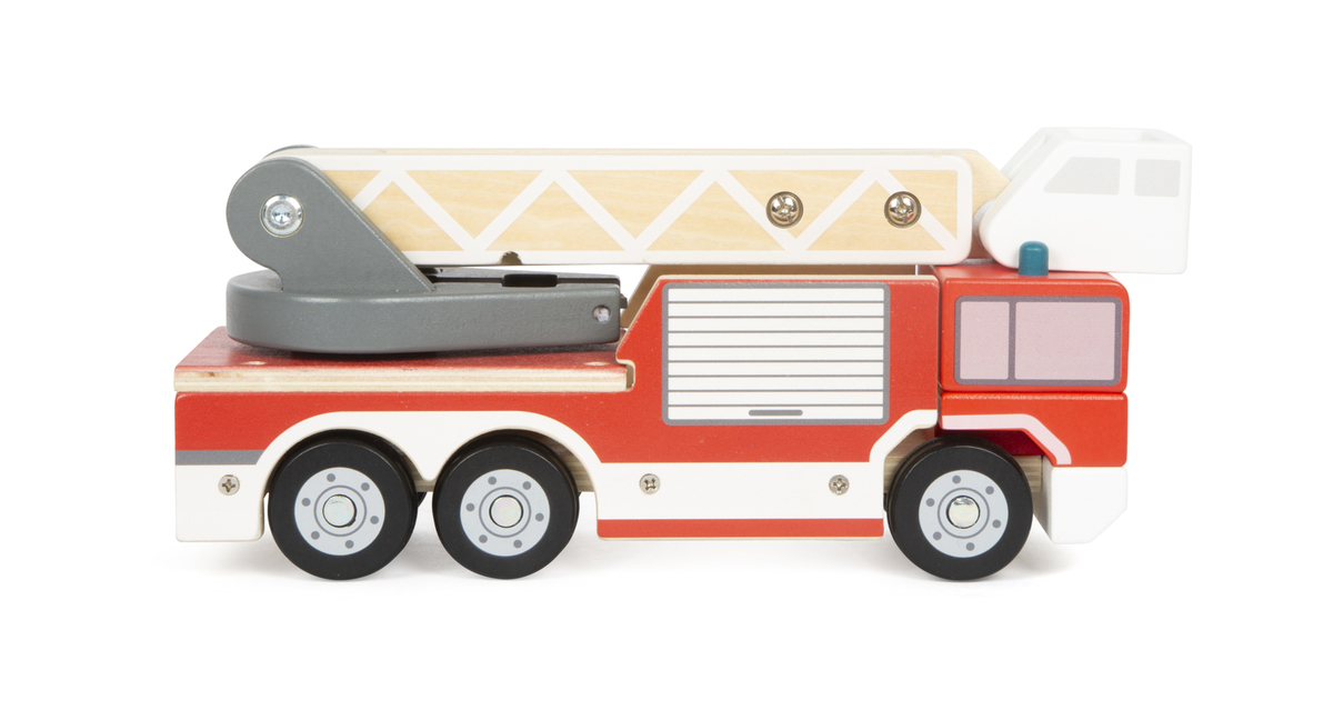 Weitere Ansicht: Feuerwehr mit Drehleiter