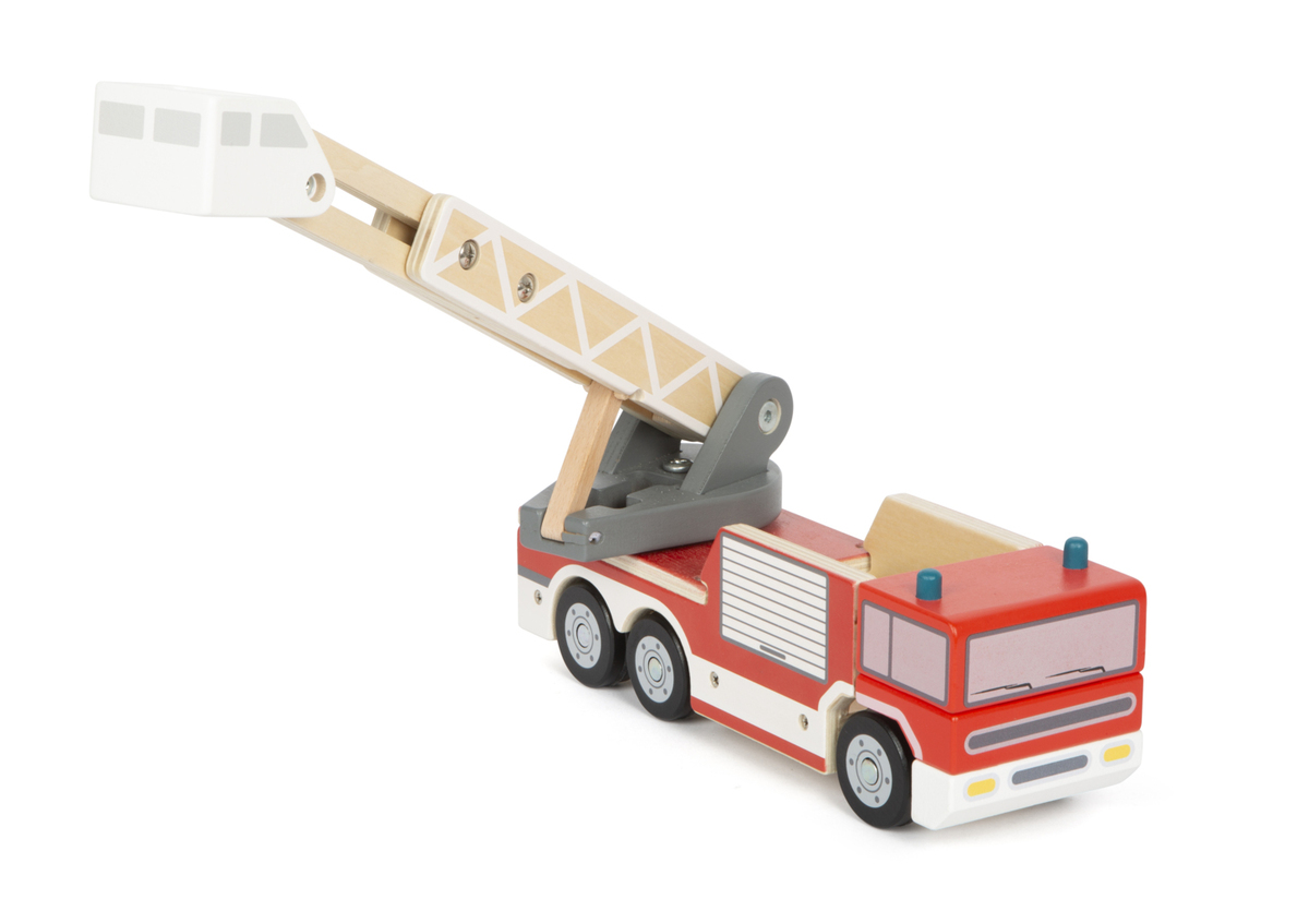 Weitere Ansicht: Feuerwehr mit Drehleiter