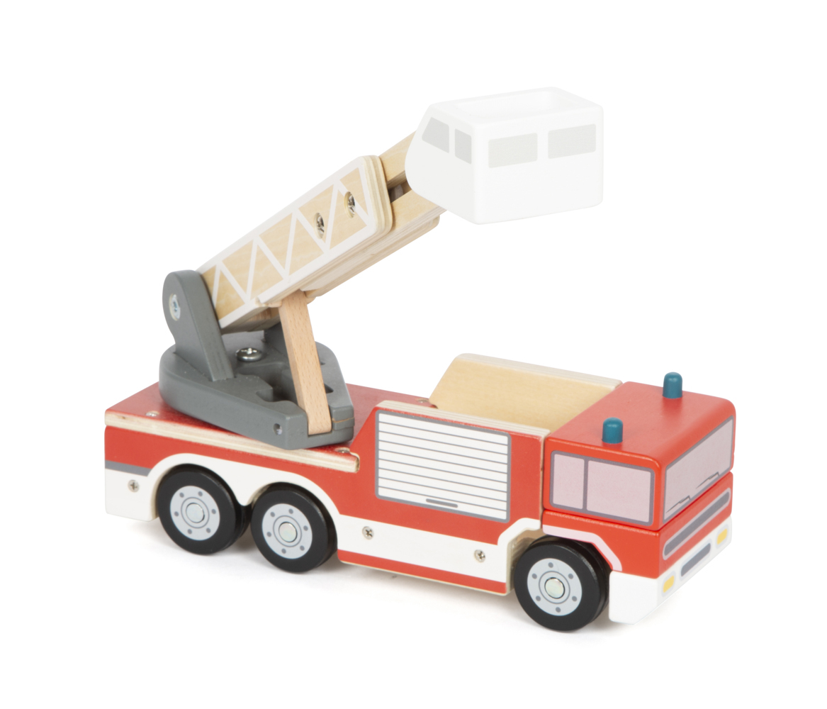 Weitere Ansicht: Feuerwehr mit Drehleiter