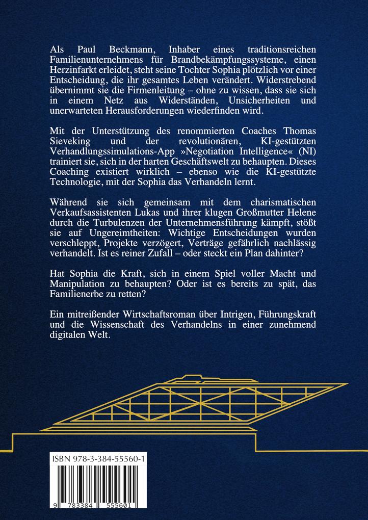 Weitere Ansicht: Verkannt - Ein Wirtschaftsroman über Negotiation Intelligence (NI), live & KI-gestütztes Verhandlungscoaching/-training und den Kampf um ein Familienunternehmen. | Jörg Köck