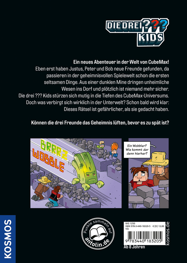 Weitere Ansicht: Die drei ??? Kids, Gefangen in CubeMax | Calle Claus