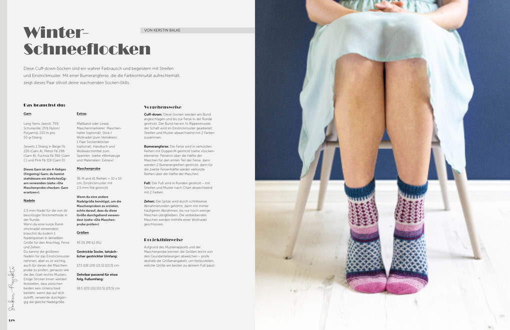 Weitere Ansicht: Socken stricken ganz einfach | Lynne Rowe