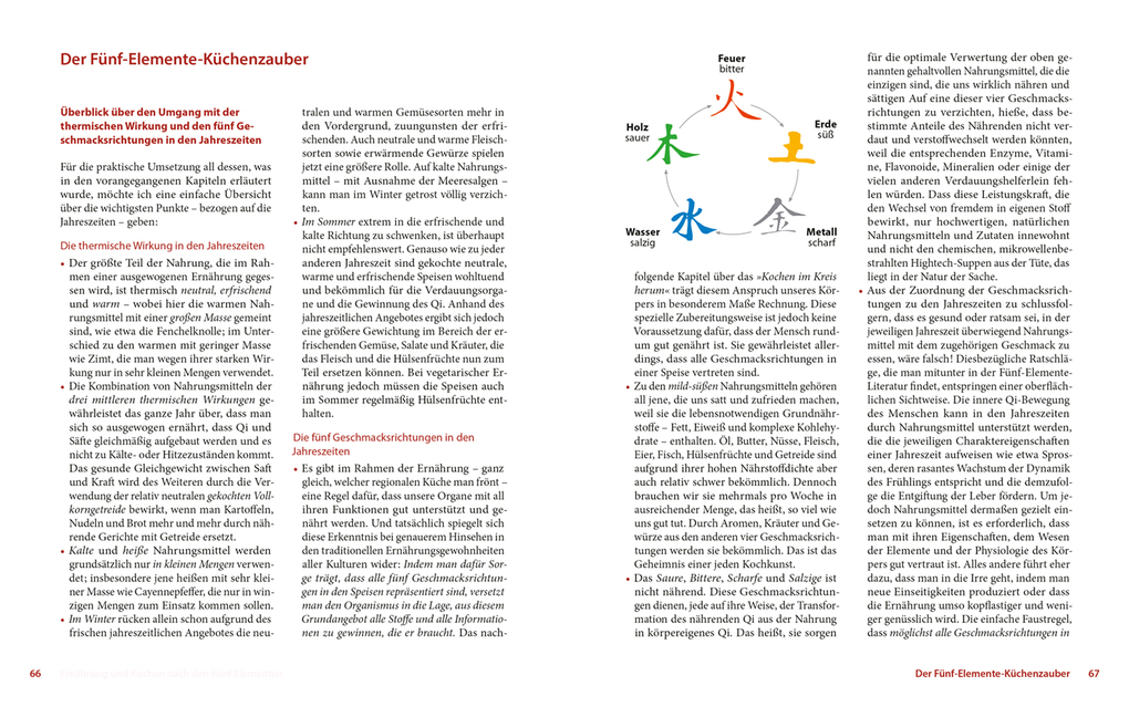 Weitere Ansicht: Das Fünf Elemente Kochbuch | Barbara Temelie, Beatrice Trebuth