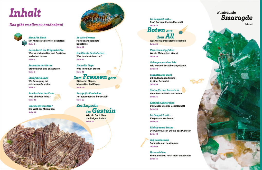 Weitere Ansicht: WAS IST WAS Mineralien und Gesteine. Schätze der Natur | Stefan Peters