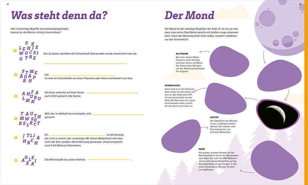 Weitere Ansicht: WAS IST WAS Rätseln und Stickern: Weltall