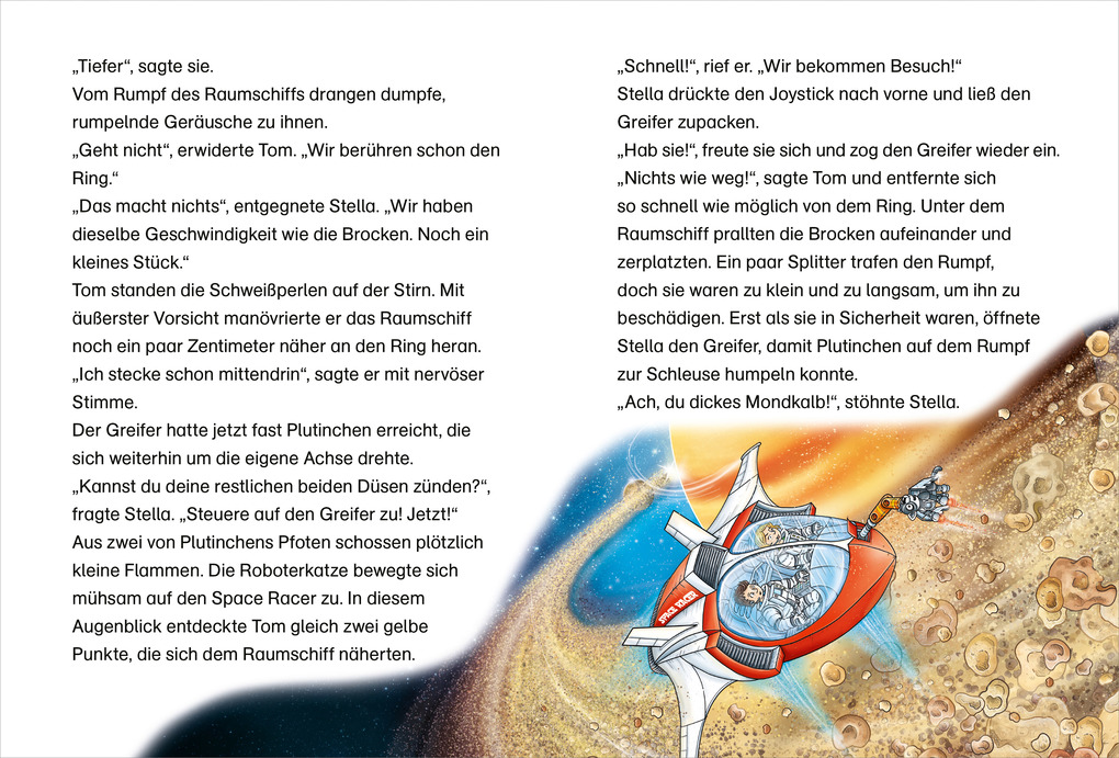 Weitere Ansicht: Der kleine Major Tom. Band 22. Riskanter Einsatz am Saturn | Bernd Flessner, Peter Schilling