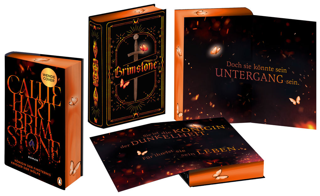 Weitere Ansicht: Brimstone - Königin der Finsternis. Krieger der Wölfe | Callie Hart