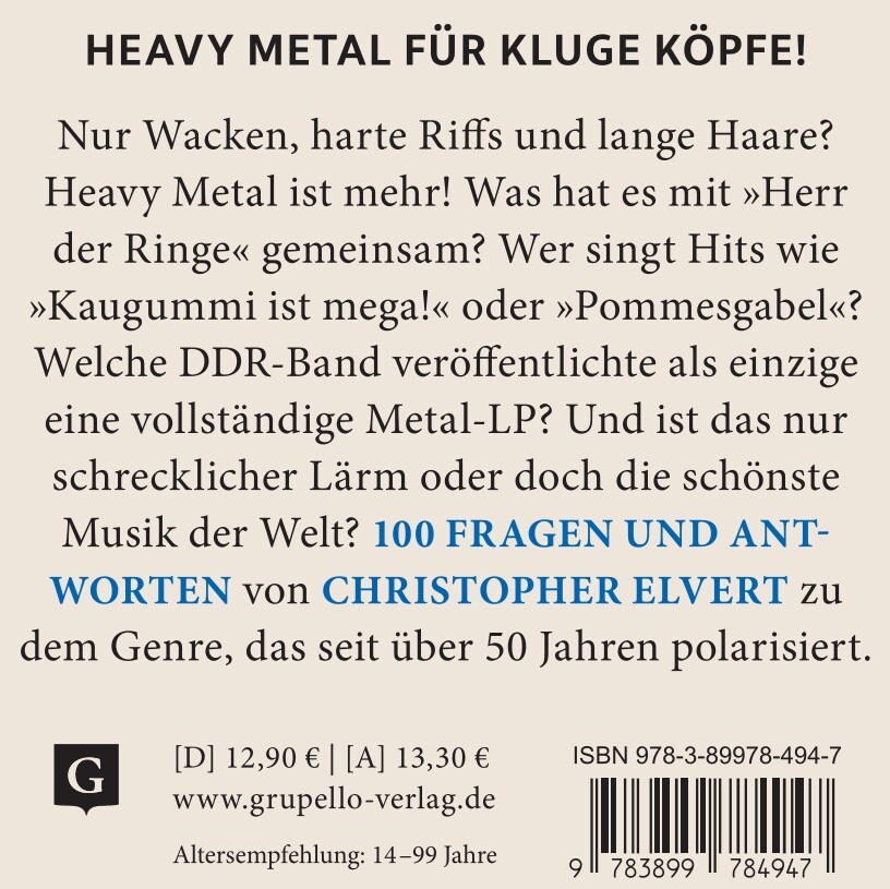 Weitere Ansicht: Heavy Metal-Quiz | Christopher Elvert