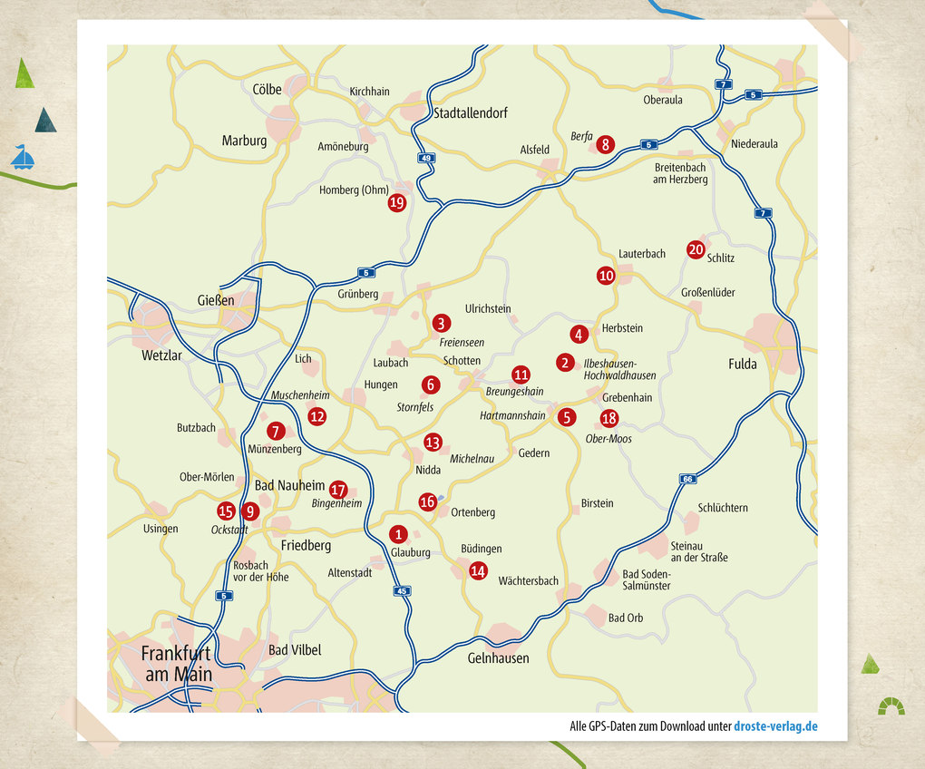 Weitere Ansicht: Wetterau & Vogelsberg. Wandern für die Seele | Anne Baum