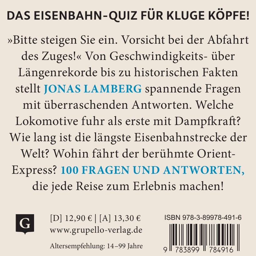 Weitere Ansicht: Eisenbahn-Quiz | Jonas Lamberg