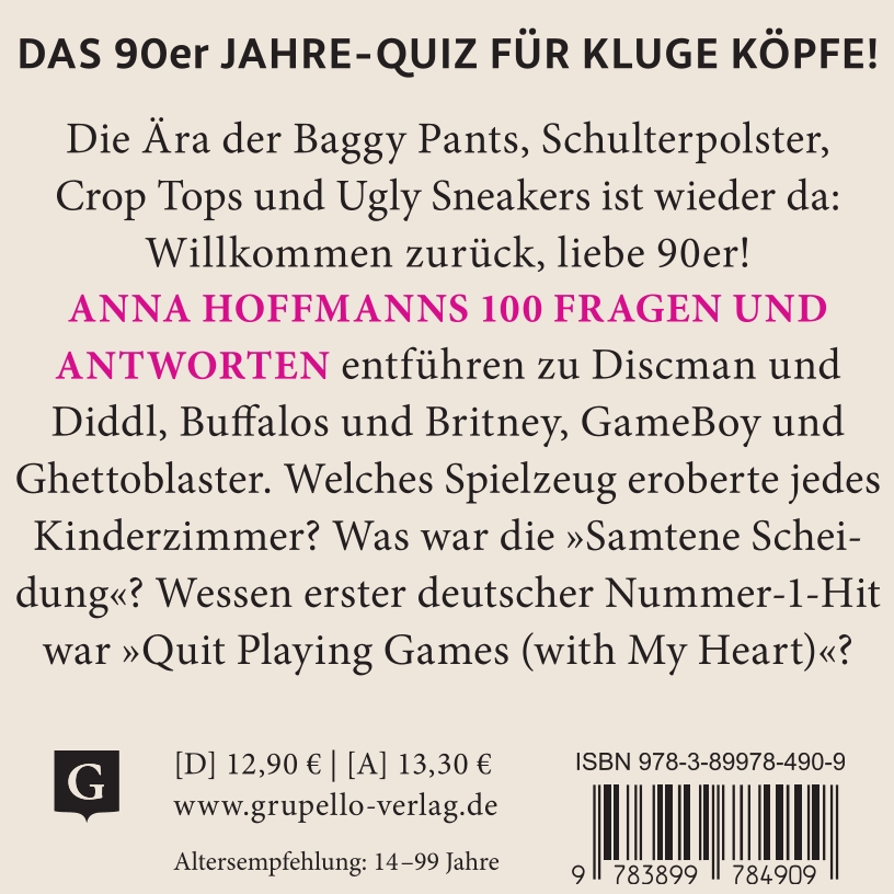 Weitere Ansicht: 90er-Jahre-Quiz | Anna Hoffmann