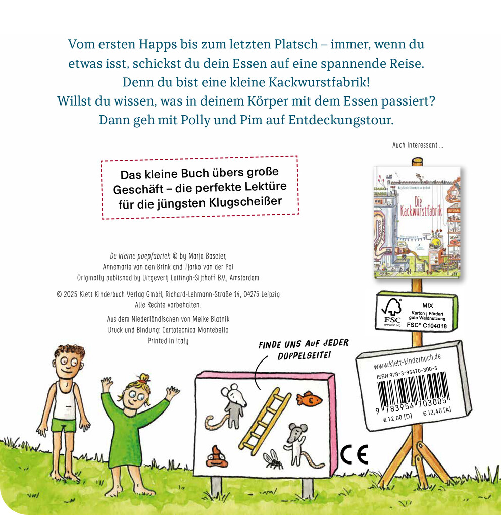 Weitere Ansicht: Die kleine Kackwurstfabrik | Marja Baseler, Annemarie van den Brink