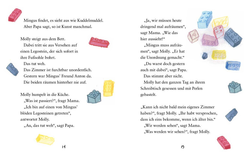 Weitere Ansicht: Molly mittendrin - Ein eigenes Zimmer | Lemire Sabine
