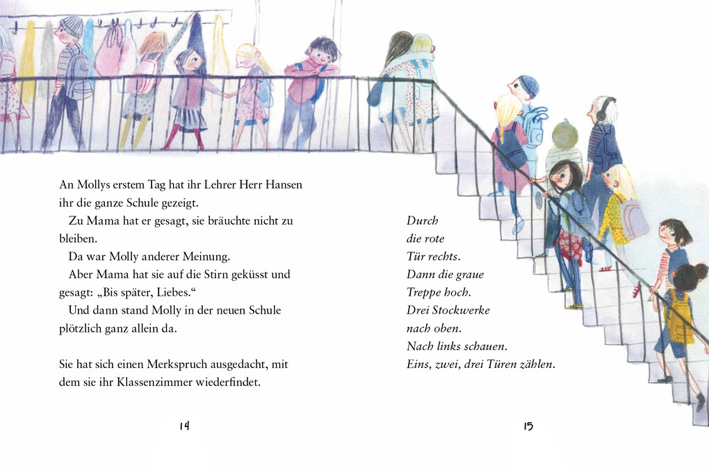 Weitere Ansicht: Molly mittendrin - Die neue Schule | Sabine Lemire