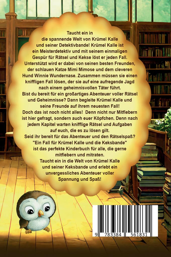 Weitere Ansicht: Das verschwundene Zauberbuch - Ein Fall für Krümel Kalle und die Keksbande | Victoria Berlinger
