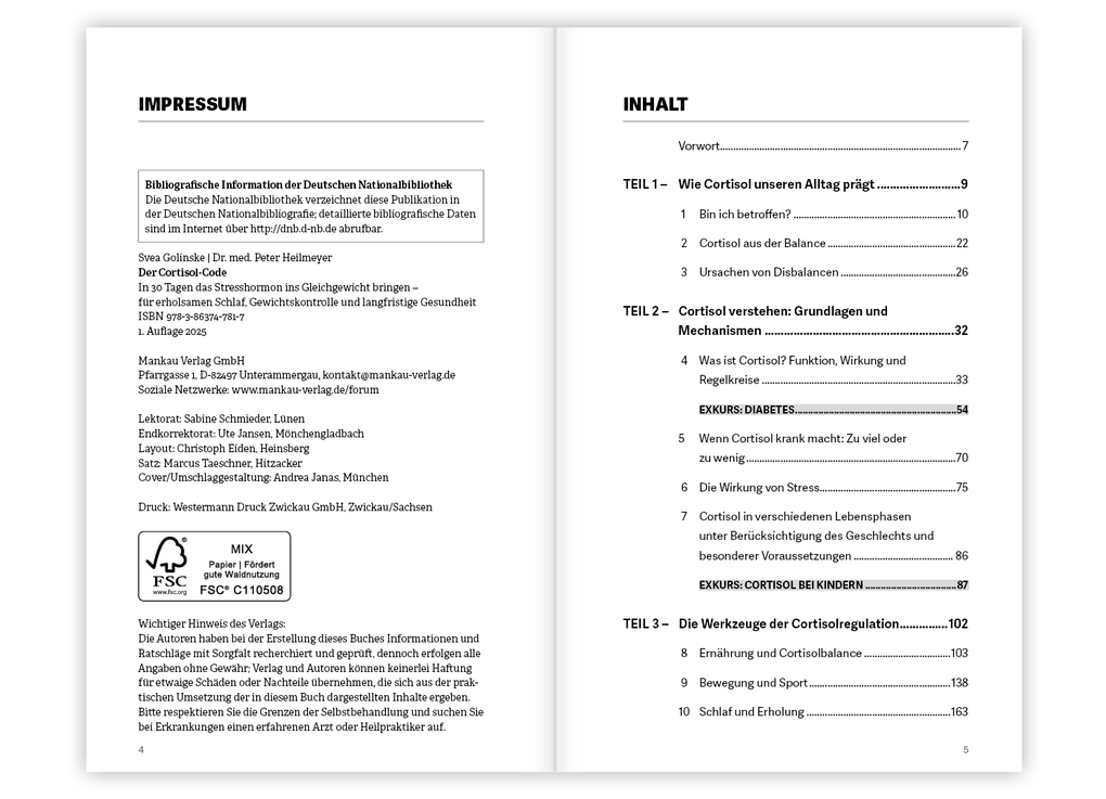 Weitere Ansicht: Der Cortisol-Code | Svea Golinske, Peter Heilmeyer