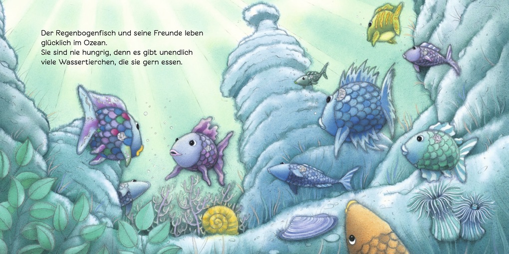Weitere Ansicht: Der Regenbogenfisch stiftet Frieden | Marcus Pfister