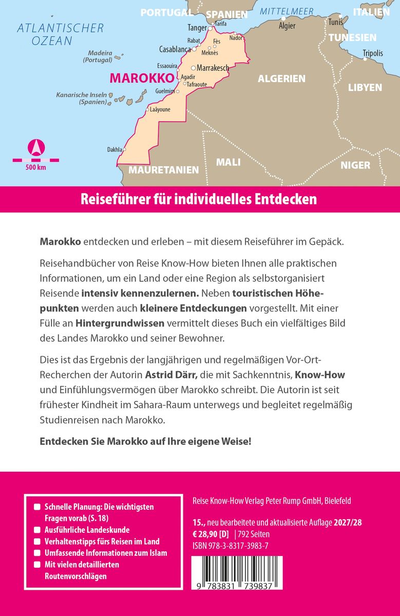 Weitere Ansicht: Reise Know-How Reiseführer Marokko | Astrid Därr