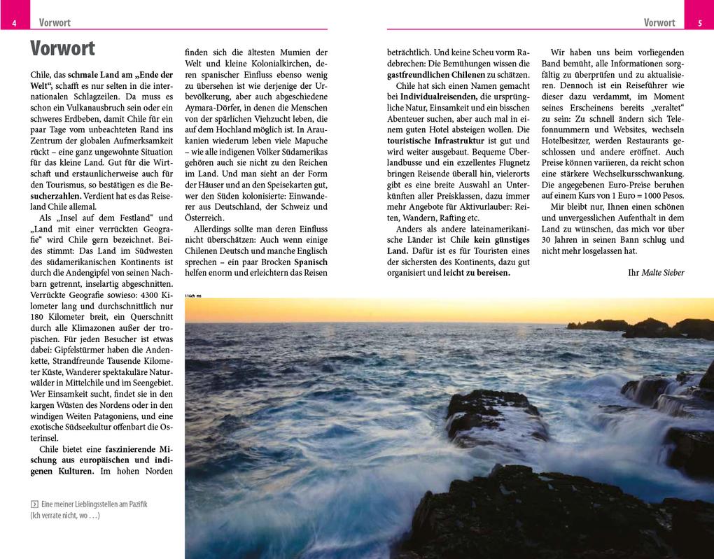 Weitere Ansicht: Reise Know-How Reiseführer Chile und die Osterinsel | Malte Sieber