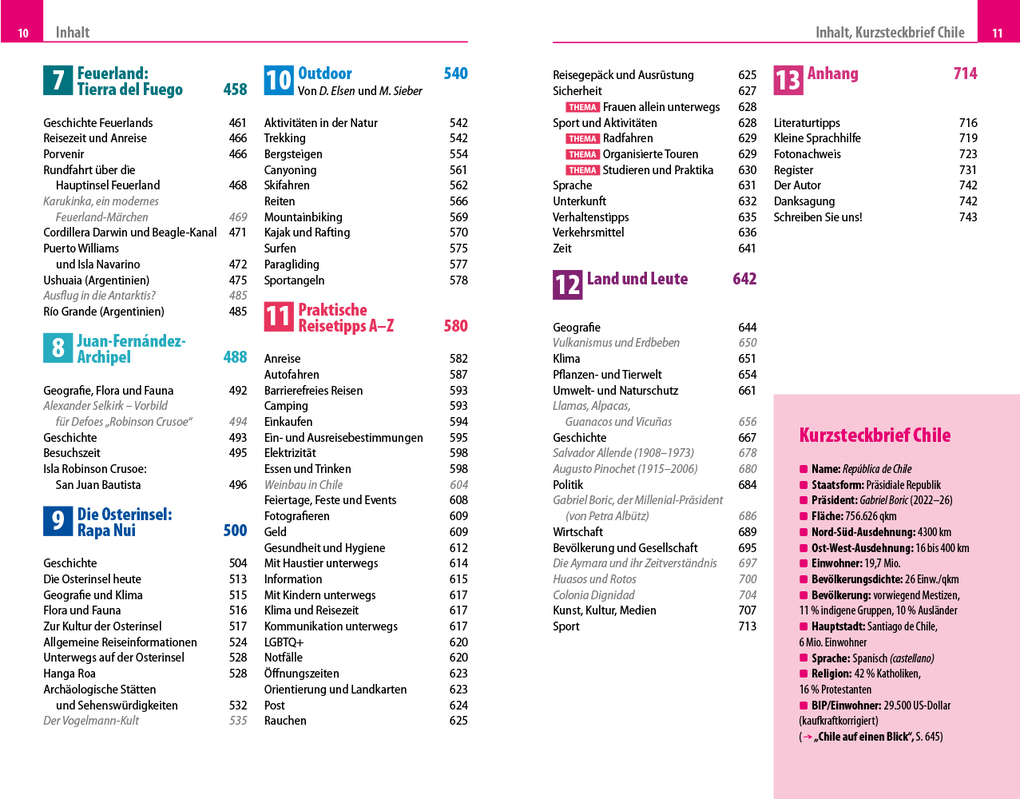 Weitere Ansicht: Reise Know-How Reiseführer Chile und die Osterinsel | Malte Sieber