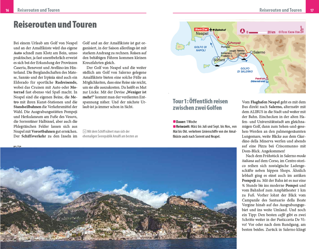 Weitere Ansicht: Reise Know-How Reiseführer Golf von Neapel, Amalfiküste | Peter Amann