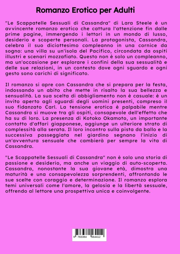 Weitere Ansicht: Le Scappatelle Sessuali di Cassandra | Lara Steele