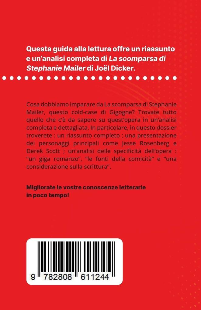 Weitere Ansicht: La scomparsa di Stephanie Mailer di Joël Dicker (Analisi del libro) | Morgane Fleurot