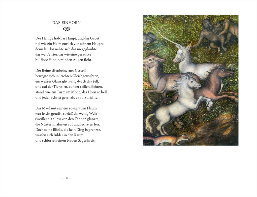 Weitere Ansicht: Rilkes Tiere | Rainer Maria Rilke