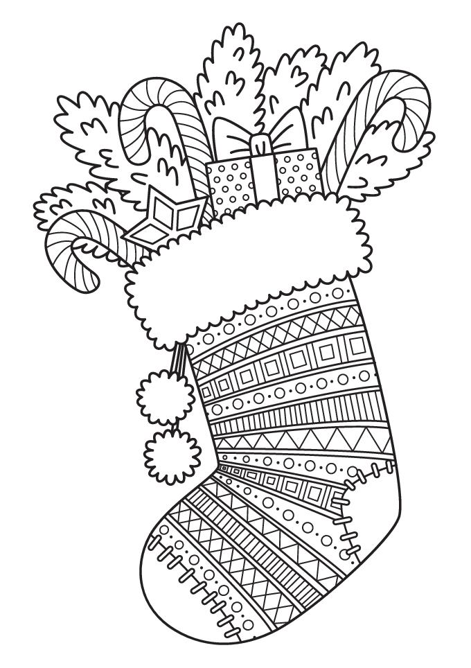 Weitere Ansicht: Frohe Weihnachten I 20 Ausmal-Postkarten