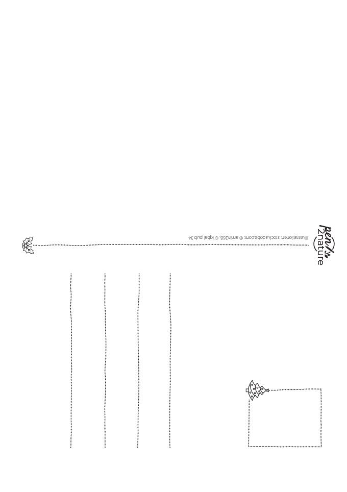 Weitere Ansicht: Frohe Weihnachten I 20 Ausmal-Postkarten
