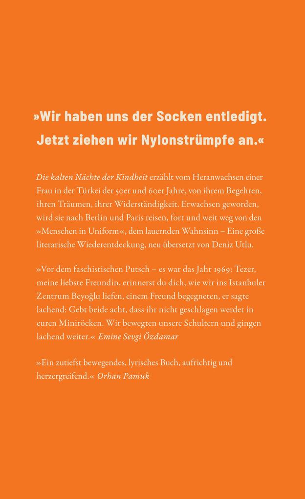 Weitere Ansicht: Die kalten Nächte der Kindheit | Tezer Özlü