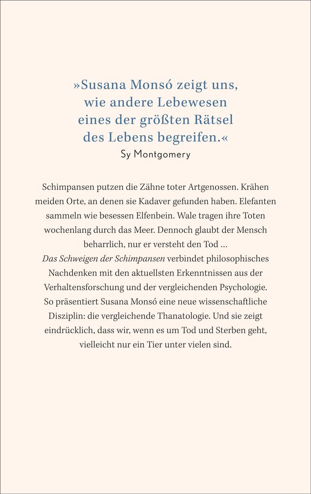 Weitere Ansicht: Das Schweigen der Schimpansen | Susana Monsó